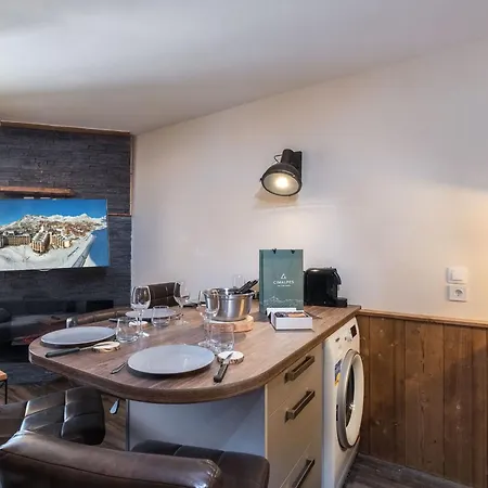 Moderne 4 Pers, Pied Des Pistes, Parking - Fr-1-640-51 Val Thorens