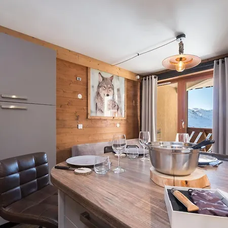 Moderne 4 Pers, Pied Des Pistes, Parking - Fr-1-640-51 Appartement Val Thorens